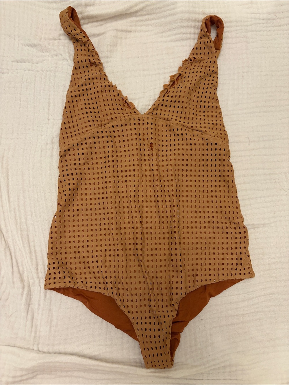 acacia swimwear nude mesh one-piece swim